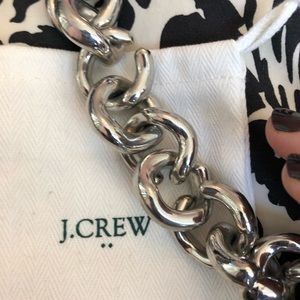 J Crew silver link bracelet